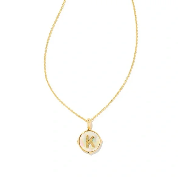 Kendra Scott “K” Pendant Necklace - Picture 2 of 14